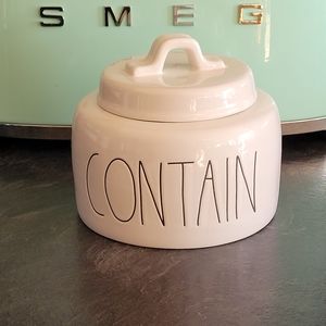 Rae Dunn chubby CONTAIN container U.S.